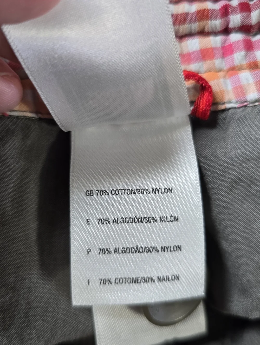 The North Face Olive Green/Gray Crop Cargo Pants Size 4‎